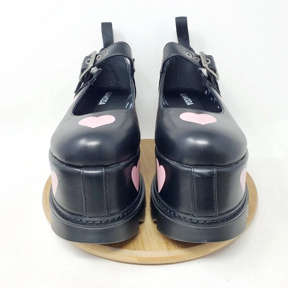 Lamoda Sweetheart of Mind Mary Jane Women 6 Platform Punk Goth Chunky Dolls Kill